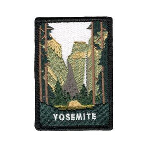 Yosemite National Park (Waterfall) Embroidered | Iron or Sew On | Minimalist